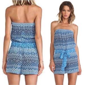 Diane Von Furstenberg Miranda, silk romper.